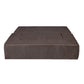 MeowBaby® Soft Velvet Cube Sofa - Brown