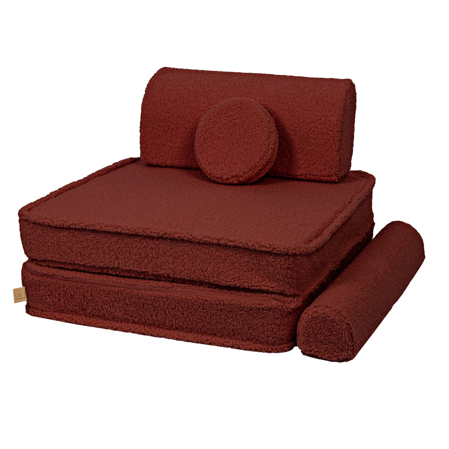 Large Modular Sofa for Kids - Premium Bearly, Brown