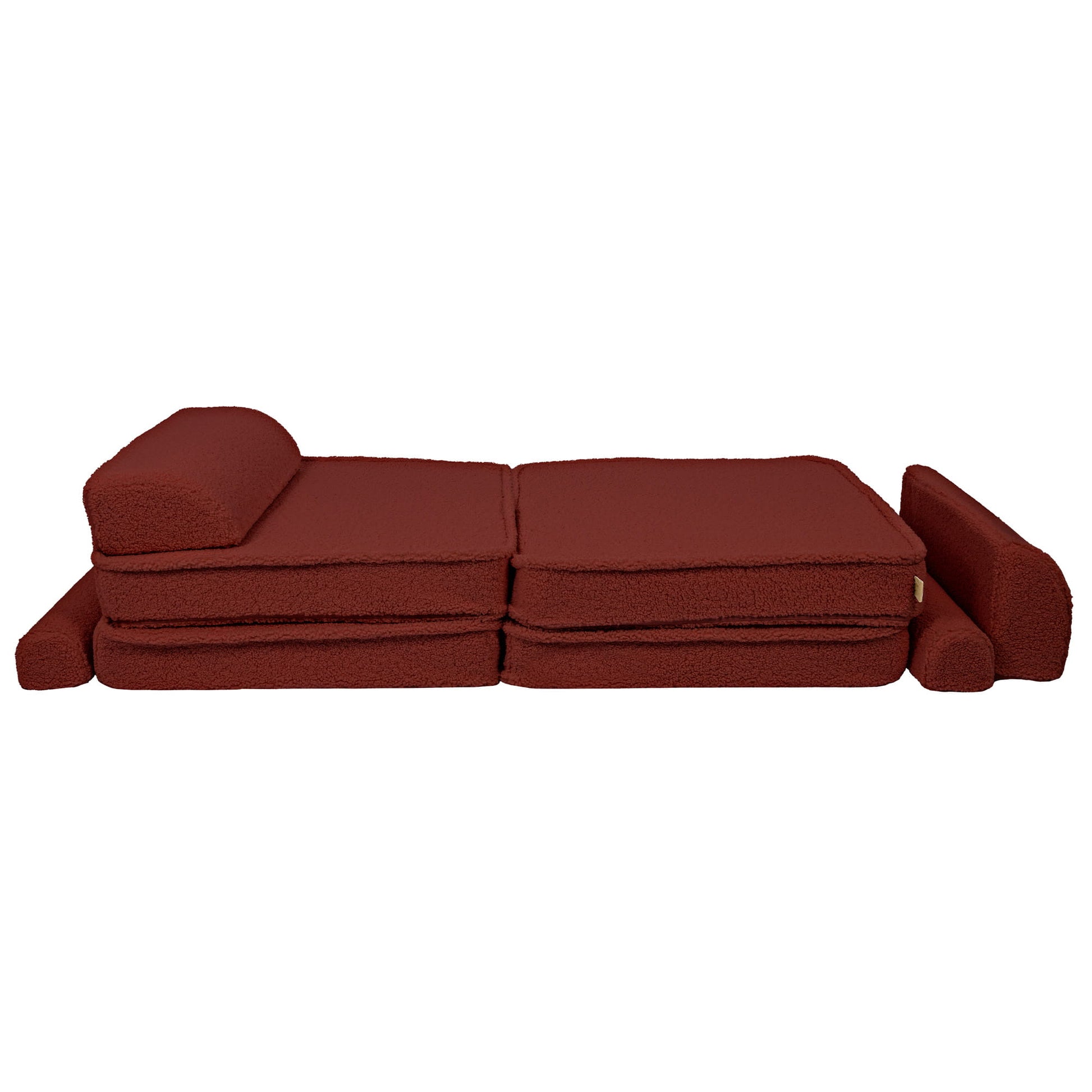 Large Modular Sofa for Kids - Premium Bearly, Brown