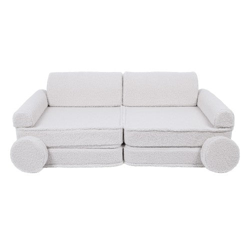 Large Modular Sofa for Kids - Premium Bearly White