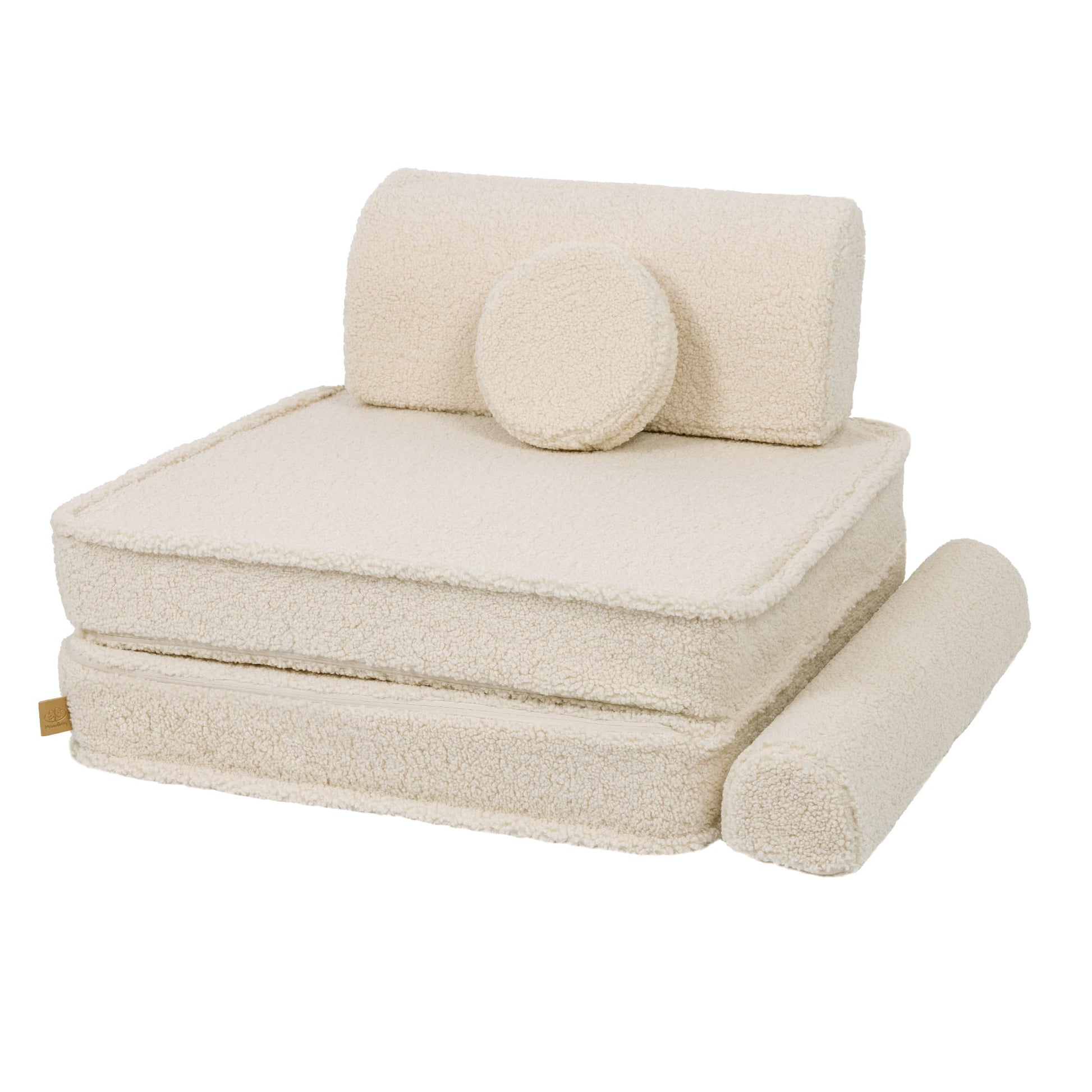 Large Modular Sofa for Kids - Premium Bearly, Cream