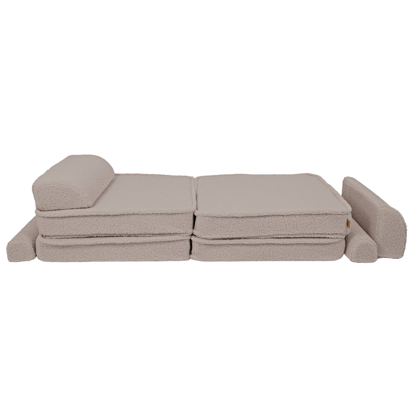 Large Modular Sofa for Kids - Premium Bearly, Light Grey