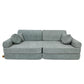 Large Modular Sofa for Kids - Premium Boucle, Fresh Mint