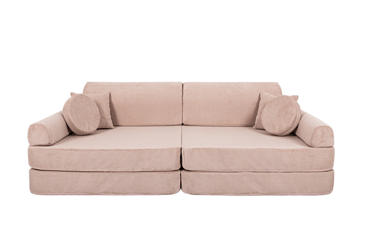 Large Modular Sofa for Kids - Slimcord Corduroy Pink