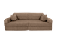 Large Modular Sofa for Kids - Slimcord Corduroy Brown