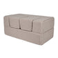 MeowBaby® Bearly Cube Sofa - Light Grey