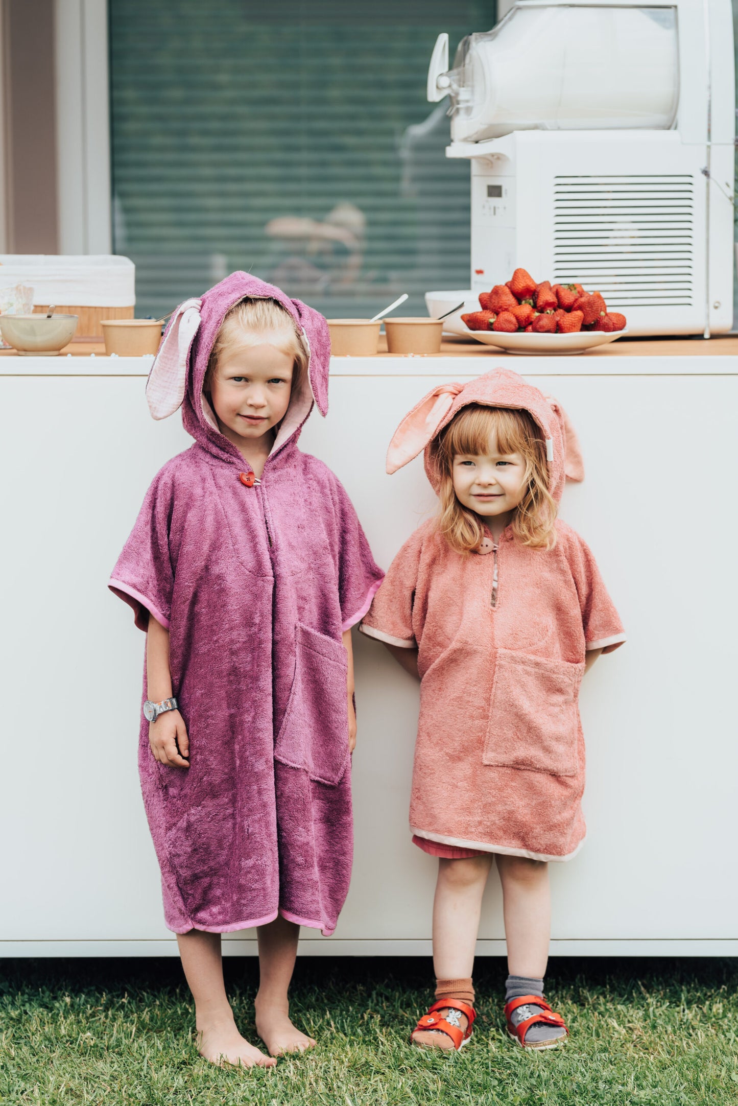 Short-Sleeve Poncho RABBIT - For KIDS