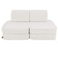 Small Modular Sofa for Kids - Bearly Cream