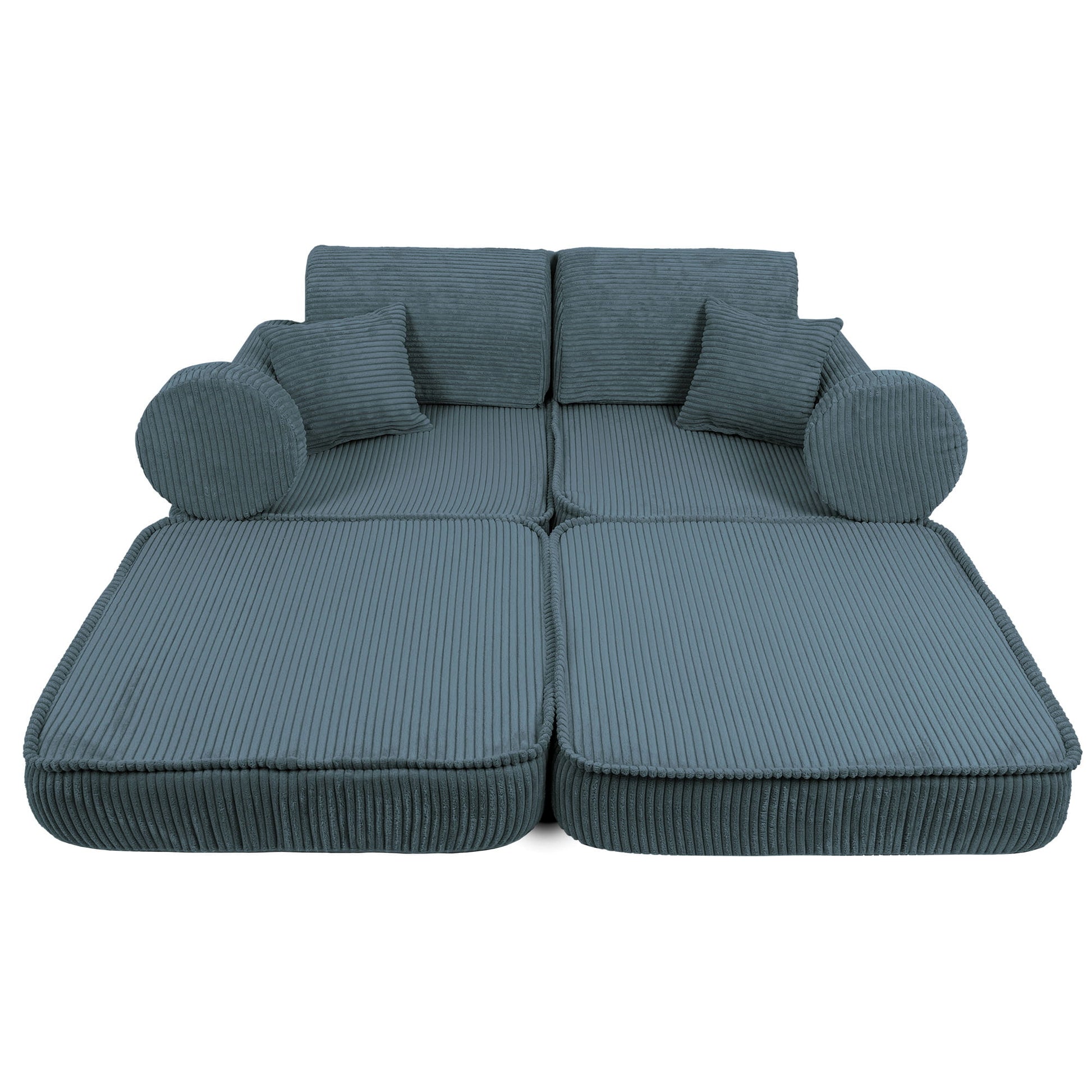 Medium Modular Sofa for Kids - Aesthetic Turquoise