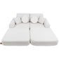 Medium Modular Sofa for Kids - Boucle White