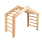 Large Wooden Pikler Ladder - Natural Wood