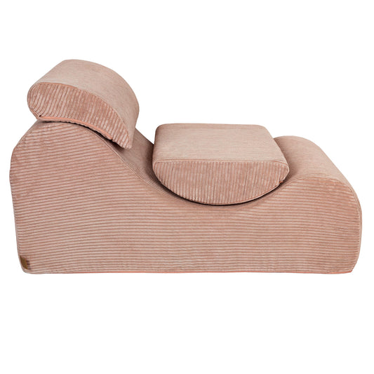 Wave Lounger - Aesthetic Powder Rose