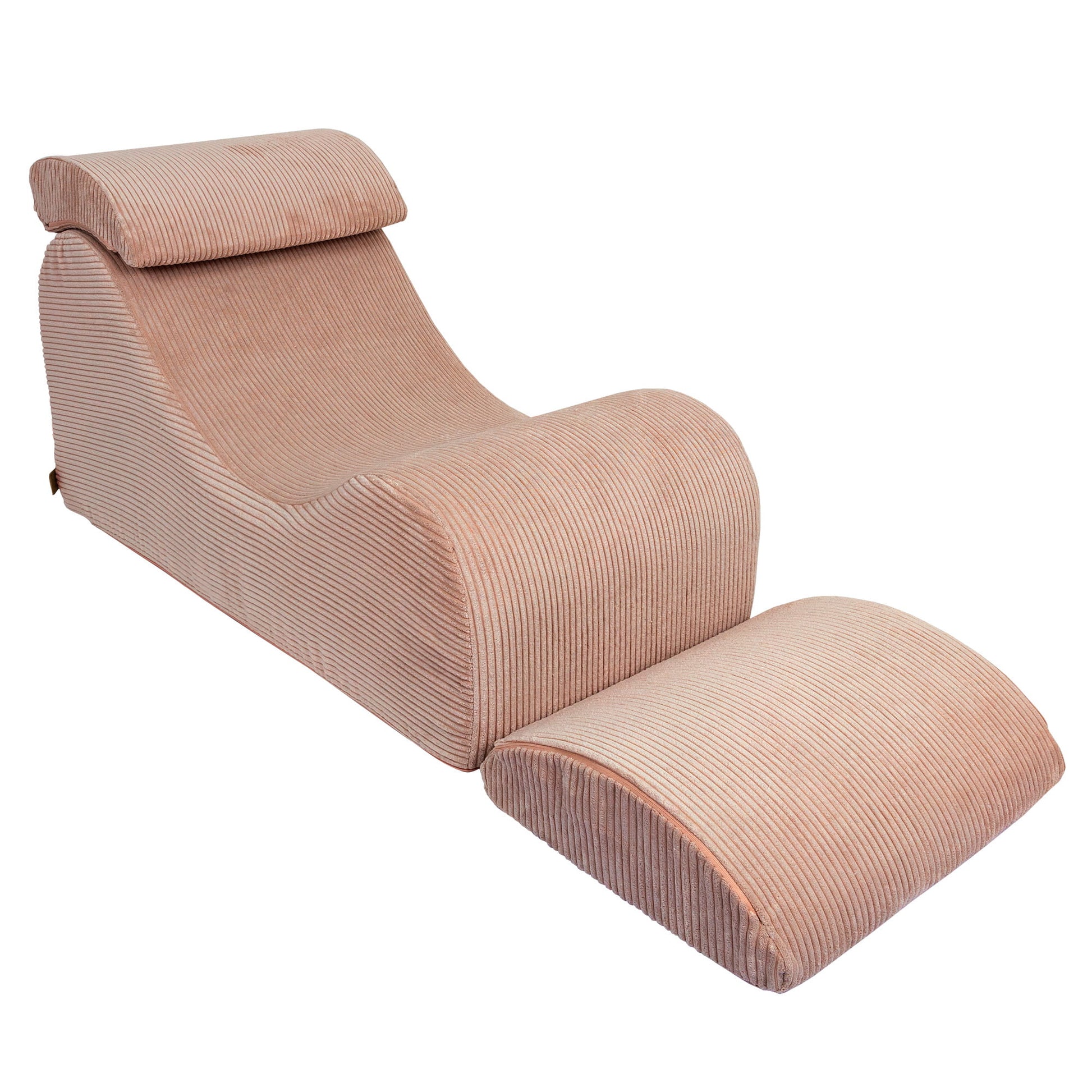 Wave Lounger - Aesthetic Powder Rose