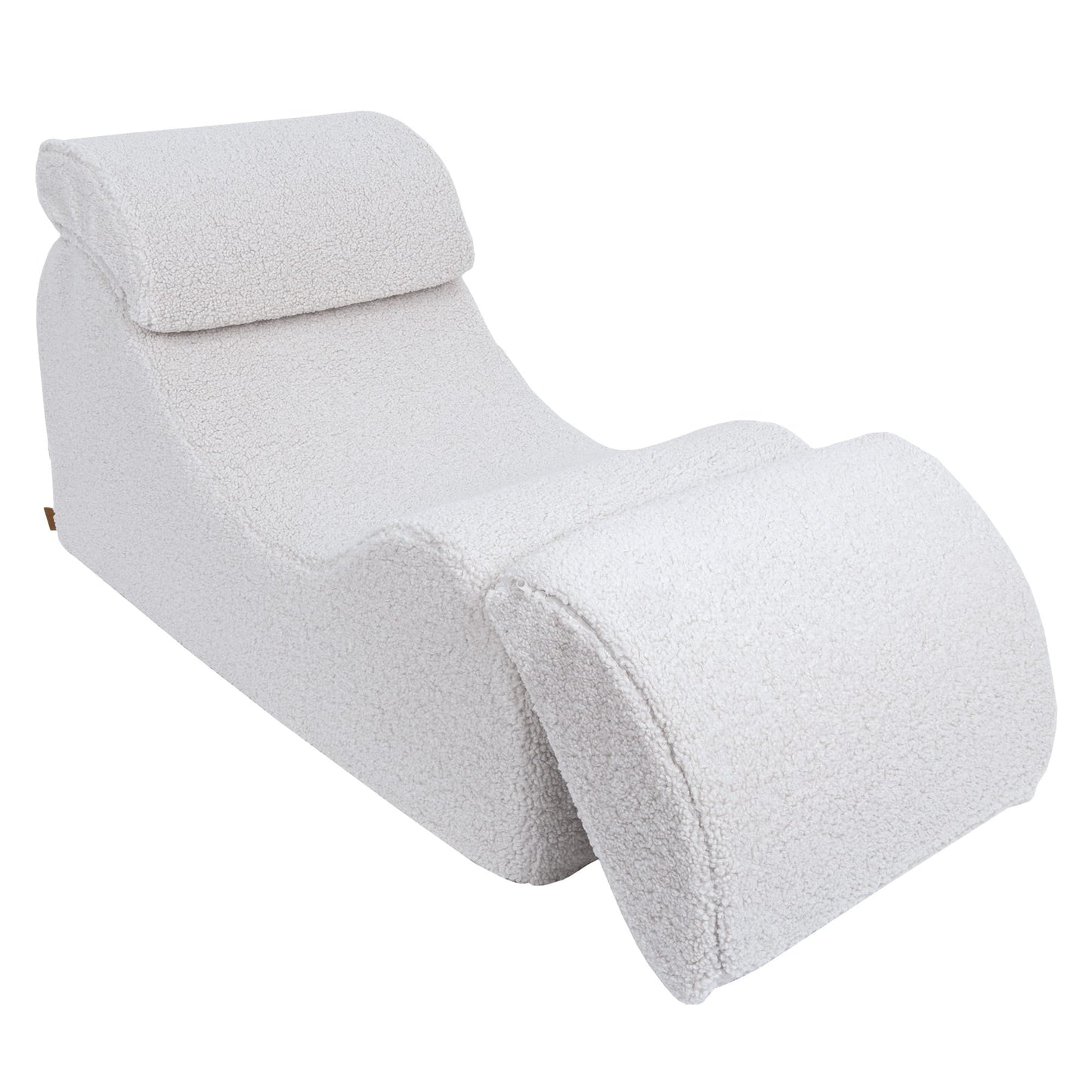 Wave Lounger - White Bearly