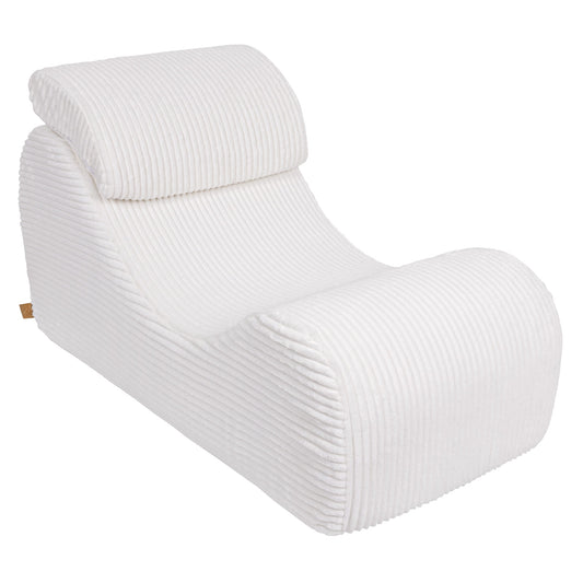 Wave Lounger - White Furrycord