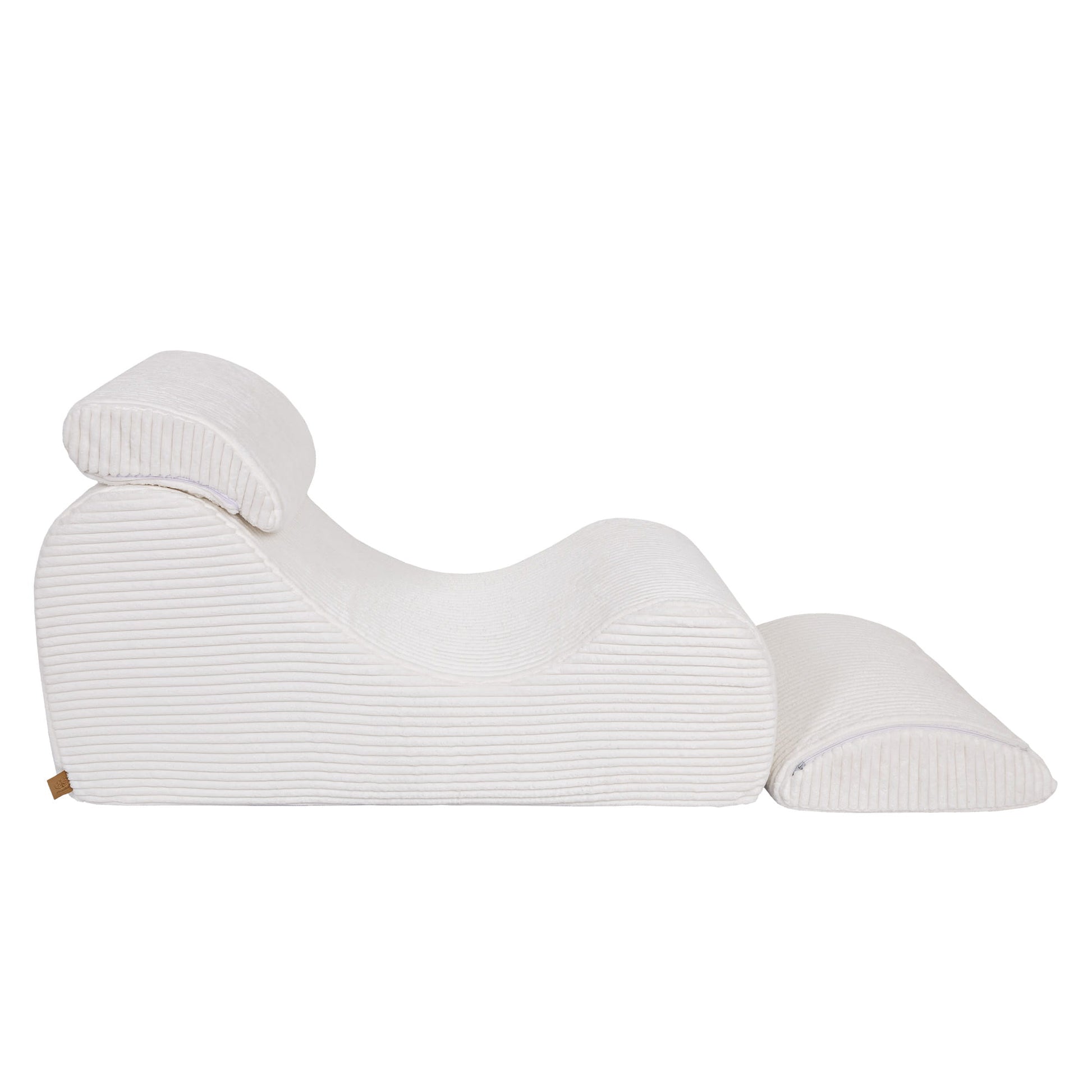 Wave Lounger - White Furrycord