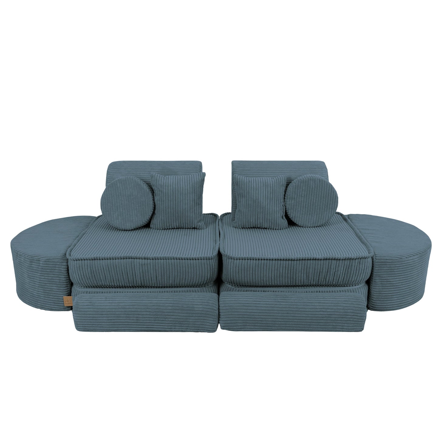 Medium Modular Sofa for Kids - Aesthetic Turquoise Plus