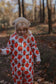 Winter Jumpsuit with Teddy Lining for Babies and Kids - Strawberries